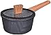 wok Cuisson Pot Pan Pan Non-Stick Pan Instantané Nouilles Nouilles Pan Mini Pot Mini Pot Pot Santé et protection de l'environnement Panque de sauce Lait Pan (Color : Black)