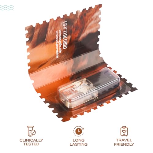 Image of HIRA Off The Grid Pocket Perfume for Man 10 ml | Fresh, Earthy, Citrus & Woody Eau De Parfum | Long Lasting Travel Perfume for Men | Mini Perfumes | Birthday Gift for Men, Boys