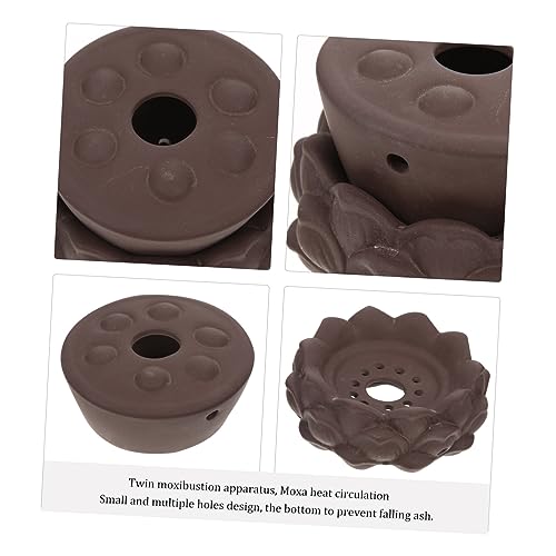 SHERCHPRY Caja de Moxibustión Rodillo Estomacal para Cuerpo y Ombligo miniatura 7