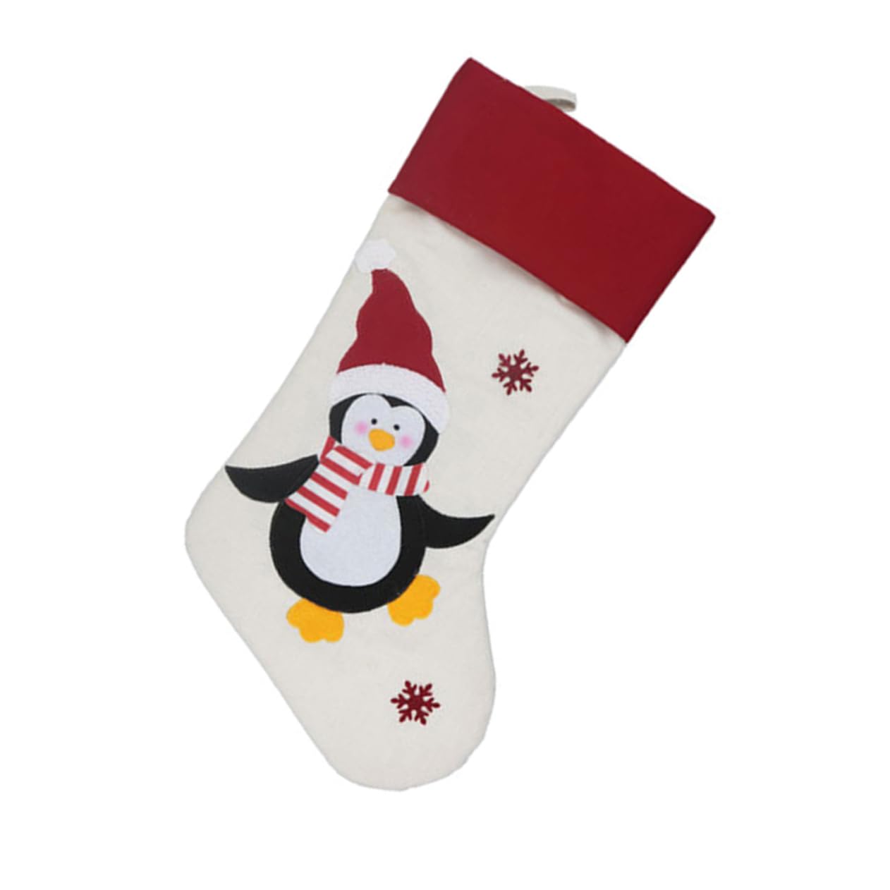 OUNONA 12 STK Weihnachtssocken Sockenbeutel Strümpfe Dekoration Strümpfe Rentierstrumpf Weihnachtsbonbonstrümpfe Weihnachtsschmuck Geschenktüte Vlies