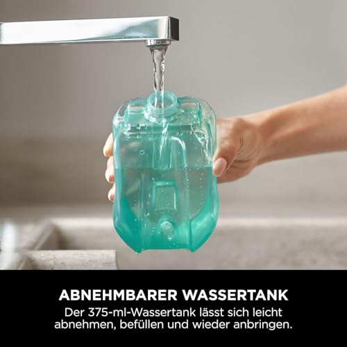 Shark Dampfreiniger, leichter Dampfreiniger für Hartböden mit 2 maschinenwaschbaren Reinigungspads und Füllflasche 375ml, 5.5 m Kabel… – Ansicht 5