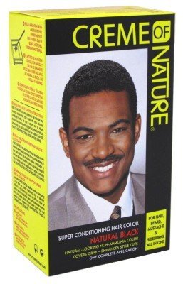 Creme Of Nature Color Mens Natural Black (3 Pack)