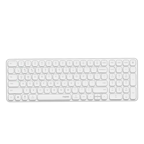 RAPOO E9350L L[{[h CX  [d É 4foCXڑ\ eL[t ^ CWP[^Cgt 90Ԃ̃obe[ 99L[ L[{[h Windows/Mac/Linux/ChromeΉ zCg
