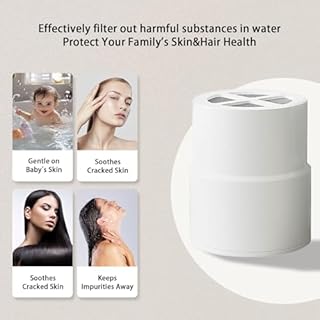 2 packs Replacement Filter Compatible For JOLIE shower filter head for Hard Water, Heavy Metals, Chlorine and Harmful Substance