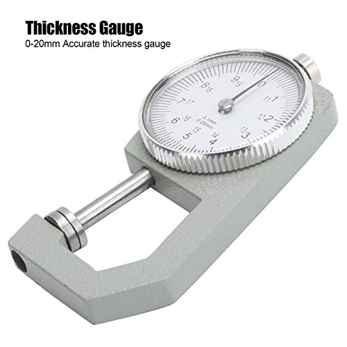 Calibrador de espesor 0-20mm para joyería, relojes y papel, medidor preciso y compacto miniatura 4