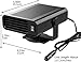 Showvigor Car Heater for Vehicle, 12V Portable Car Heater Plug in Cigarette Lighter, 2 in 1 Fast Heating Defrost Defogger, 360 °Rotatable Windscreen Defogger Window Defroster for Car