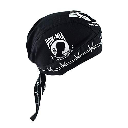 Asudaro Gorra de verano, pañuelo para la cabeza, para adultos, transpirable, para deporte, bicicleta, moto, casco, para dormir, hiyab, pirata, estilo 1, Diseño 11, Talla única Cover