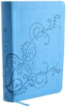 ESV Student Study Bible, TruTone, Sky Blue with Ivy Design