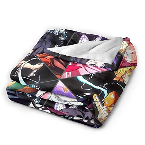 Anime Blanket Flannel Fleece Warm Soft Throw Blanket For Couch Sofa Bed Living Room For Adults Children Kids 50"X40" #TOP1