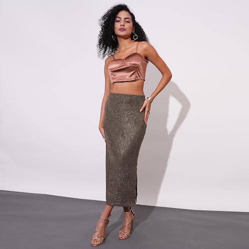 Image of Globus Women Skirt (GS571954 Ivory Sheen 28)