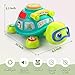 ToddlerCley Musical Turtle Baby Toys 6-12 Months, Bilingual Educational Crawling Toys 7 8 9 10 Months, Light up Infants Tummy Toy with Sound, Number, Letters, Gifts Present for Baby 4 5 6 12 Month