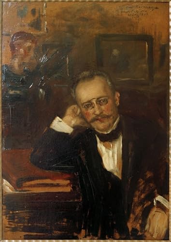 Lienzo decorativo para pared de Lovis Corinth 60x90cm, pintura vintage de dormitorio