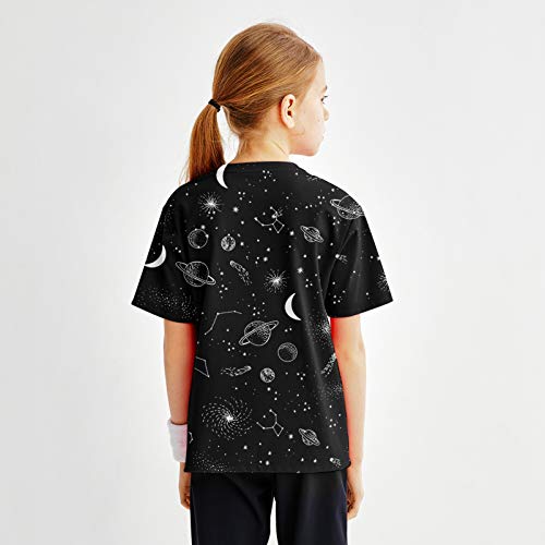 Image of Hgvoetty Boys Girls Graphic T-Shirts Kid 3D Casual Tops Tees for 6-16 Years