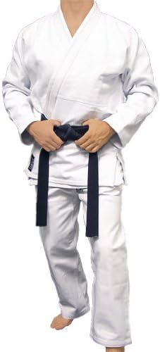 Piranha Gear Clearance BJJ Gold Weave Kimono - White