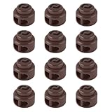 RJ-Sport Heavy Duty Cord Locks - Double Hole Drawstring Stopper Fastener for No Tie Shoelaces and More