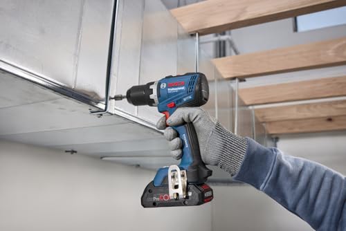 Image of BOSCH GSR 18V-65 Professional Cordless Drill Driver (Solo) | 18V Brushless Motor | 13mm Keyless Chuck | High Torque | Compact Design | L-Case Included | Without Battery or Charger |1Yr BOSCH Warranty