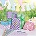 SANNIX 100 Sheets Spring Easter Tissue Paper Pink Green Blue Bulk Gift Wrapping Paper for Easter Gift Wrapping DIY Crafts Birthday Party Spring Decoration 19.7 ×13.8 Inch (10 Patterns)