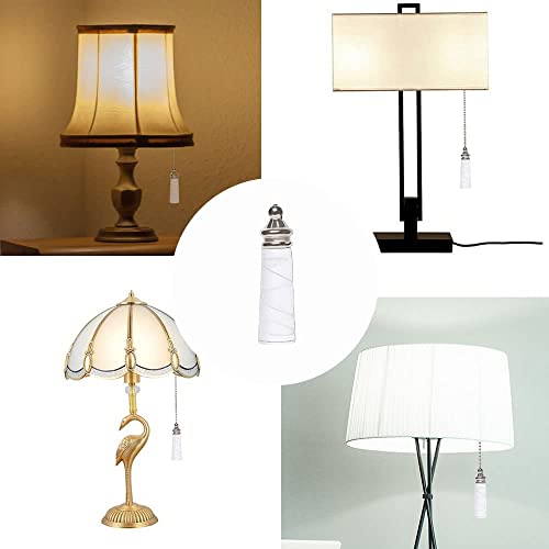 Image of 2 Sets Pull Chain Extension with Connector Replacement for Ceiling Light Ceiling Fan Lighting Pendant Pull Chain Blades Ceiling Fan with Lights (CC)