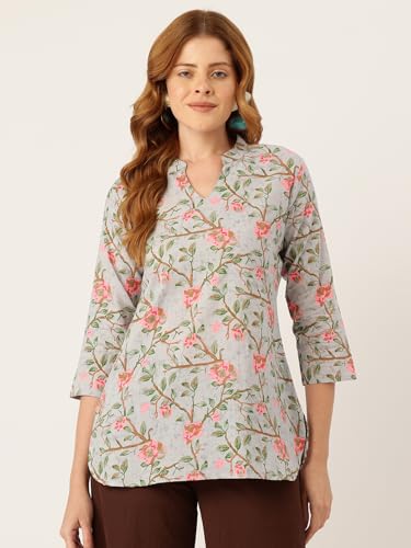 Image of feranoid Stylish Women's Printed Kurti - Comfort Meets Elegance| (S to XXL)