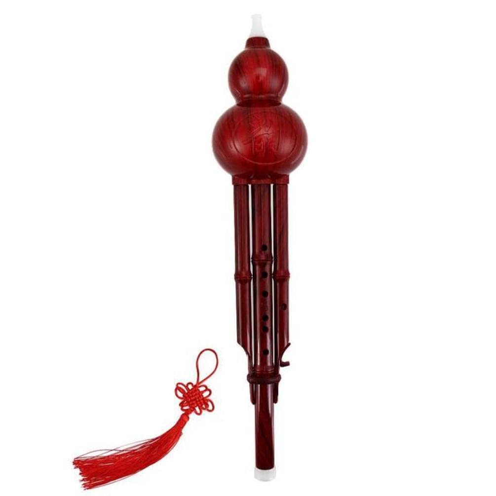 instrumento musical， Flauta tradicional china de calabaza Hulusi, cucurbitáceas, instrumento musical viento madera profesional en Do/Sib