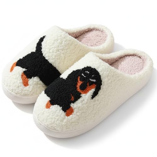Image of Women's Men's Strawberry Slippers Cute Fruit Home Slippers Winter Fuzzy Memory Foam Fluffy Warm House Shoes