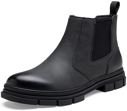 Jousen Chelsea Boots Men Casual Slip On Boots for Men Ankle Dress Mens...