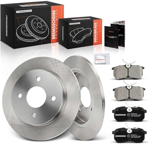 Frankberg Bremsensatz inkl. 2x Bremsscheiben + 4x Bremsbeläge Hinten Kompatibel mit Fiesta VI CB1 CCN Focus Turnier DNW Focus DAW DBW Focus DFW Replace# 98AX2M008BA Frankberg Bremsensatz inkl. 2x Bremsscheiben + 4x Bremsbeläge Hinten Kompatibel mit Fiesta VI CB1 CCN Focus Turnier DNW Focus DAW DBW Focus DFW Replace# 98AX2M008BA