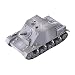Sharplace 4D Armor Tank Collections Kit de modèle de mortier de Construction de Passe-Temps de Paysage Micro pour Jouets - Gris