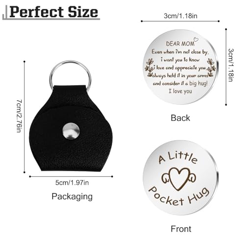 Image of Pocket Hug Graduation Gifts Nurses Gifts Birthday Gifts for Women Men Fathers Day Mothers Day Teacher Appreciation Gift