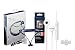 Original Samsung Level U Bluetooth Headset - HD Sound - With Samsung Active Headset 3.5mm Jack Universal with Extra Ear Gel + Stylus (Retail Packing)