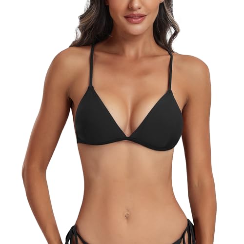 FITTOO Haut de Maillot de Bain Femme, Classics Bikini Sexy Maillots de Bain Triangle FITTOO Haut de Maillot de Bain Femme, Classics Bikini Sexy Maillots de Bain Triangle