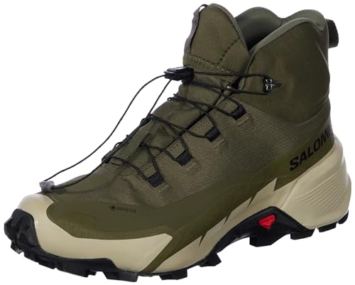 Salomon Cross Hike 2 Mid GTX Men's Hiking Boots Olive Night/Moss Gray 10.5