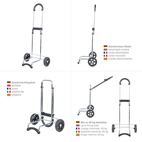 Andersen Einkaufstrolley Scala und Thermotasche Ipek Silber/schwarz 40 Liter – Bild 3