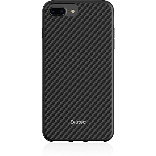 Evutec Compatible With Iphone 13 Unique Hard Smooth Heavy-Duty Phone Case Cover Real Aramid Fiber Thin Slim 1.6 Mm Lightweight Protective (Black) & Free Vent Mount #TOP3