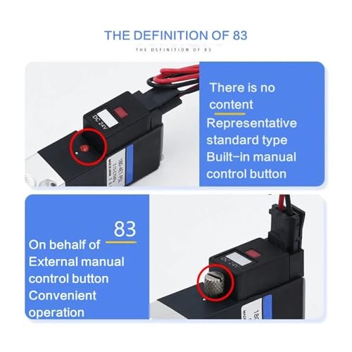 Électrovanne 240-4E1-83-PLL-24V pour stopper les fuites d'air comprimé