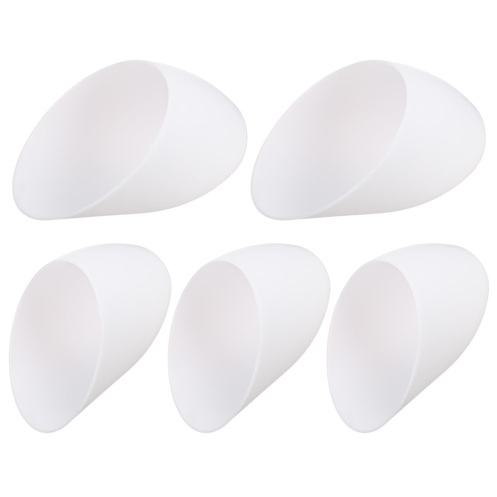 ABOOFAN 5pcs Horseshoe Lamp Shades for Table Lamps White Pp Material and Create Warm Corner Simple Decorative Design for Boys and Girls Room and Bedroom