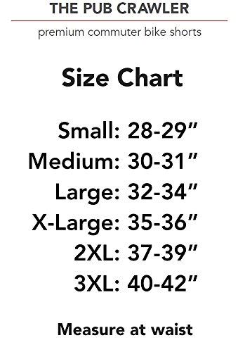 image for Urban Cycling Apparel The Pub Crawler - Men's Loose-Fit Baggy Bike Sho