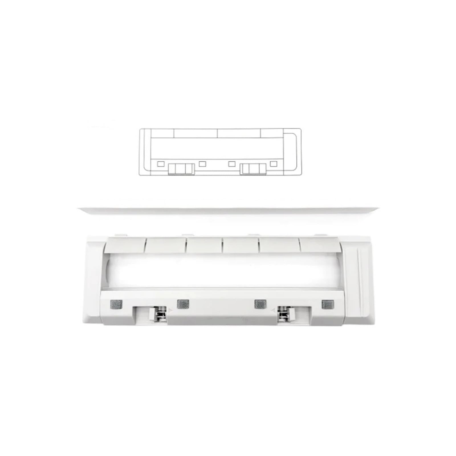 X psblty Compatible For Dreame, D10s Main Brush Cover H