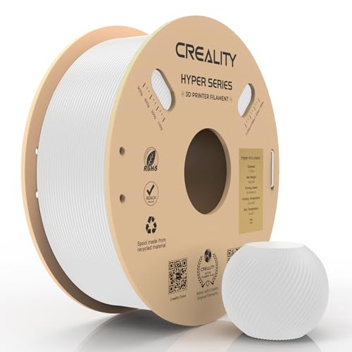 Creality PETG Filament, Hyper PETG 1.75 mm: for High Speed 3D Printer with 30-600 mm/s, Dimensional Accuracy +/- 0.02 Ca