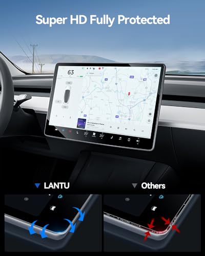 LANTU 2 Pack Tesla Model 3 Model Y Pellicola in