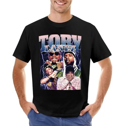 Tory-Lanez-Hiphop-T-Shirt-Anime-Edition-Animal-prinfor-Boys-Heavy-Weight