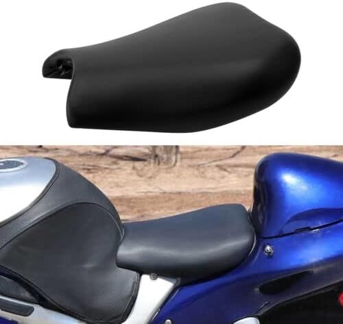 Miniatura 1 de TCMT Cojín de asiento delantero negro para Suzuki Hayabusa GSX1300R 1999-2007 EE. UU