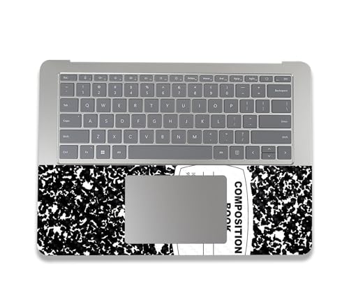 Image of MightySkins Carbon Fiber Skin Compatible with Microsoft Surface Laptop Studio 2 (2023) Full Wrap Kit - Composition Book | Protective, Durable Textured Carbon Fiber Finish | Made in The USA