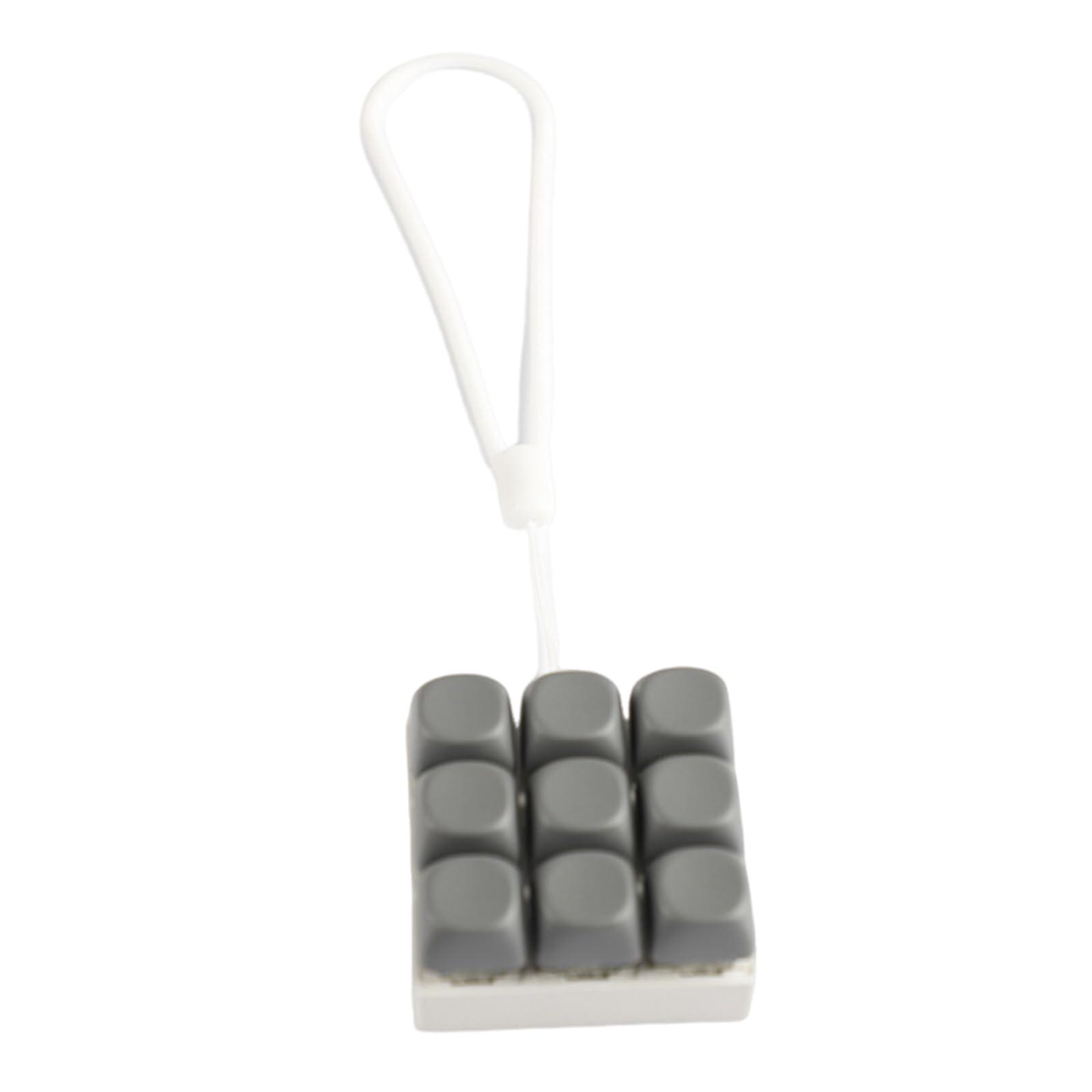 Jazuaiao Colorful Keyboard Switches Tester Silicone Keyring with Clicky Tactiled Feedbacks for Adults and Students Switches Tester Keychain