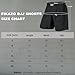 Fikazo MMA Shorts Men - No Gi BJJ Grappling Shorts for Muay Thai, Boxing, Fight，Wrestling & Combat Training(Black，L)