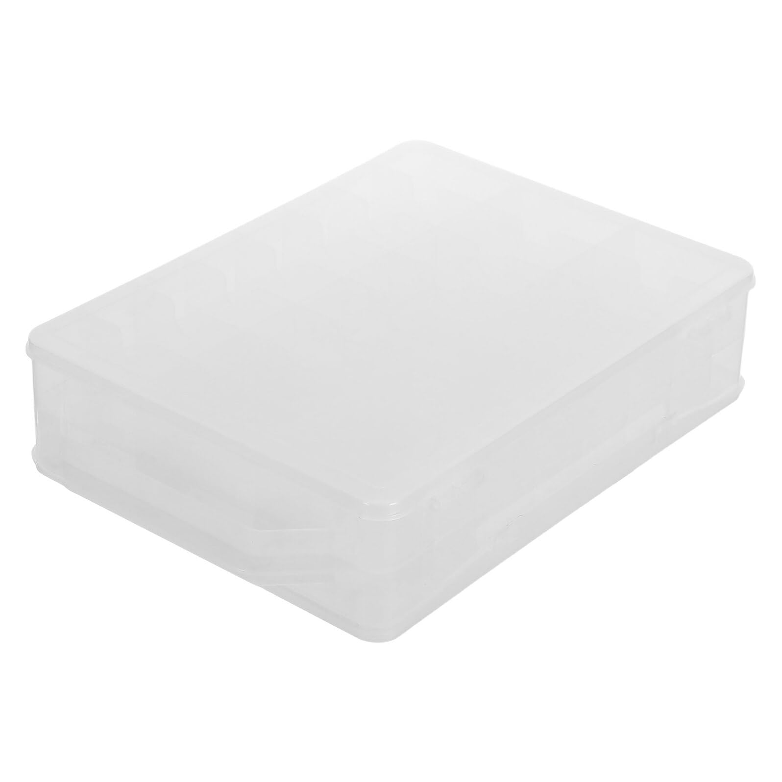 Boîte de rangement plastique transparente pour trier les loisirs créatifs à la maison