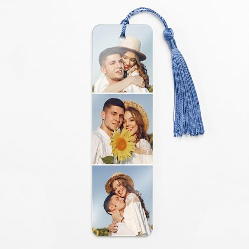 Custom Metal Bookmark with Tassel