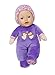 Produktbild BABY born Zapf Creation 827482 Cutie for Babies Babypuppe mit Rassel im Inneren geeignet ab Geburt 26cm, lila