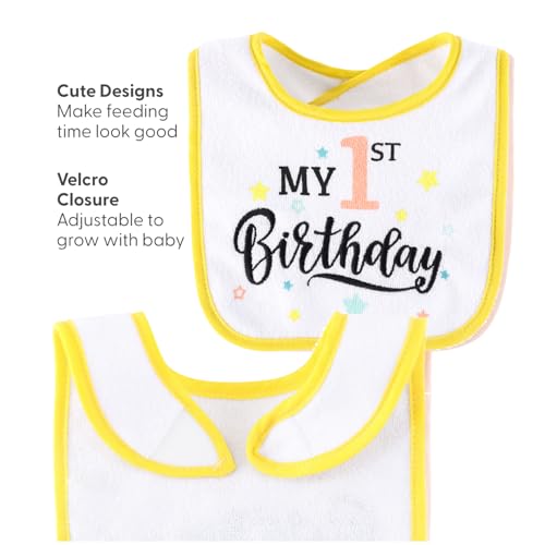 Image of The Peanutshell Baby Boy or Girl Terry Bibs Set of 10-100% Cotton, Soft, Absorbent Baby Bibs, Unisex Toddler Boy or Girl Set, Newborn & Infant - Holiday