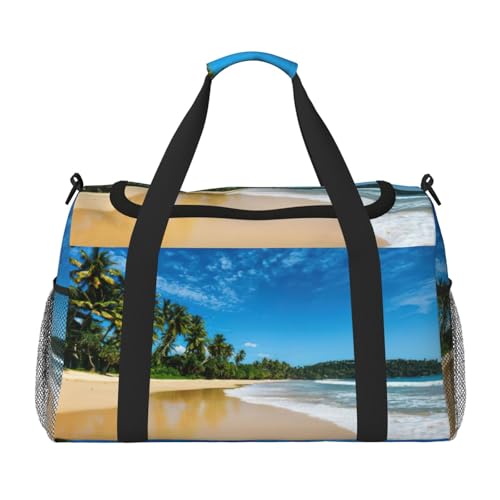 Sac de week-end vague ciel clair idéal pour vos escapades et voyages